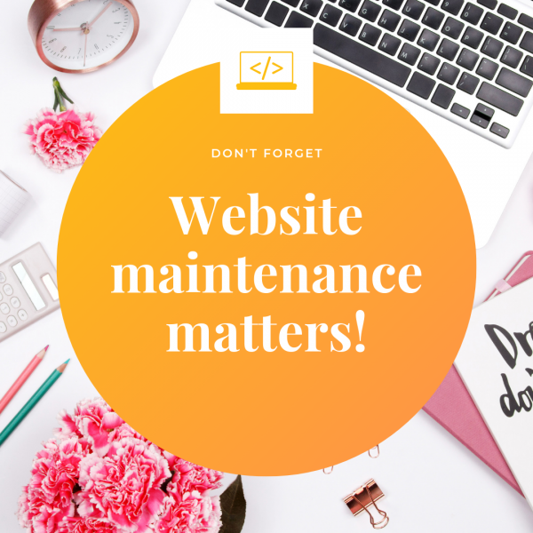 WEBSITE MAINTENANCE MATTERS 1