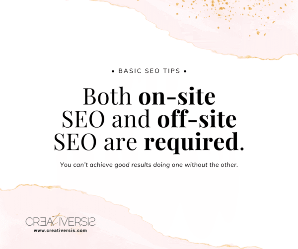 on-site off-site seo