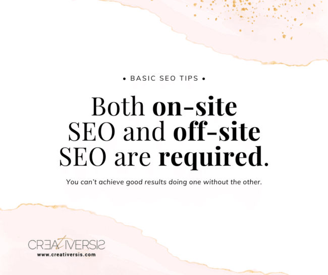 on-site off-site seo