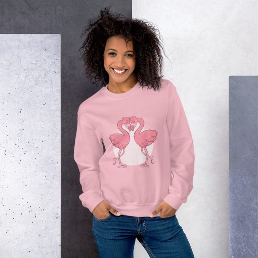 #flamingoes | Sweatshirt | Valentine's Day Collection 2